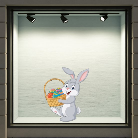 Αυτοκόλλητο Βιτρίνας - Πασχαλινό 132