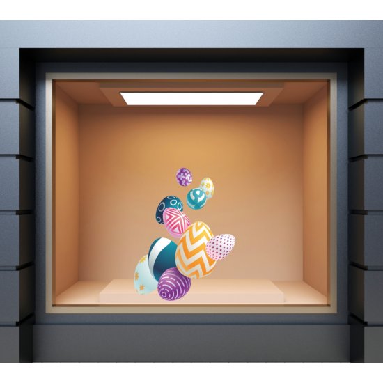 Αυτοκόλλητο Βιτρίνας - Πασχαλινό 134