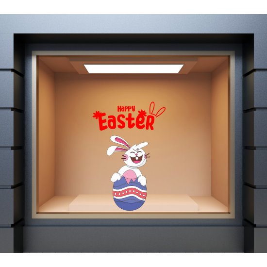 Αυτοκόλλητο Βιτρίνας - Πασχαλινό 135