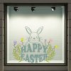 Αυτοκόλλητο Βιτρίνας - Happy Easter