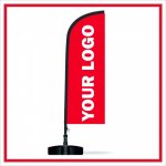 Flying Banner 2.5 meters (Flexible Metallic)