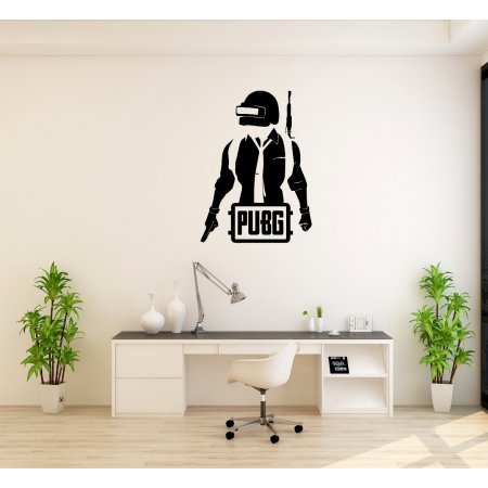 Αυτοκόλλητο Τοίχου - PUBG