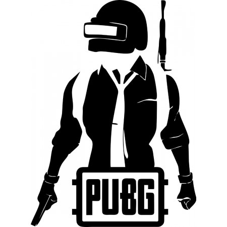 Αυτοκόλλητο Τοίχου - PUBG