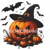 Αυτοκόλλητο βιτρίνας - Halloween 10