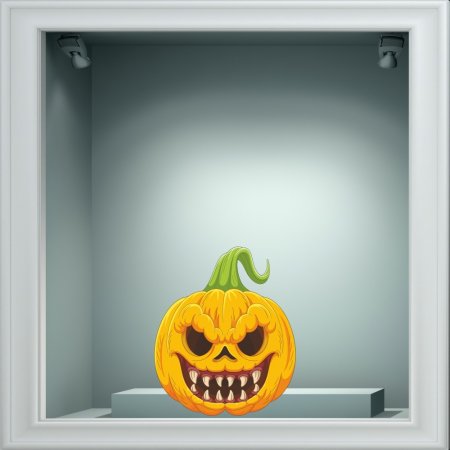 Αυτοκόλλητο βιτρίνας - Halloween 11