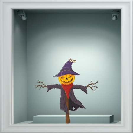 Αυτοκόλλητο βιτρίνας - Halloween 12