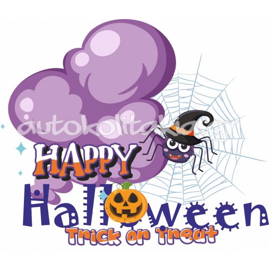 Αυτοκόλλητο βιτρίνας - Halloween 13