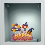 Αυτοκόλλητο βιτρίνας - Halloween 14
