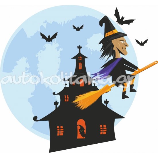 Αυτοκόλλητο βιτρίνας - Halloween 16