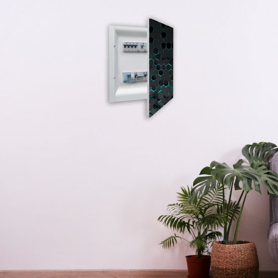 Αυτοκόλλητο Ηλεκτρολογικού πίνακα - Abstract 1