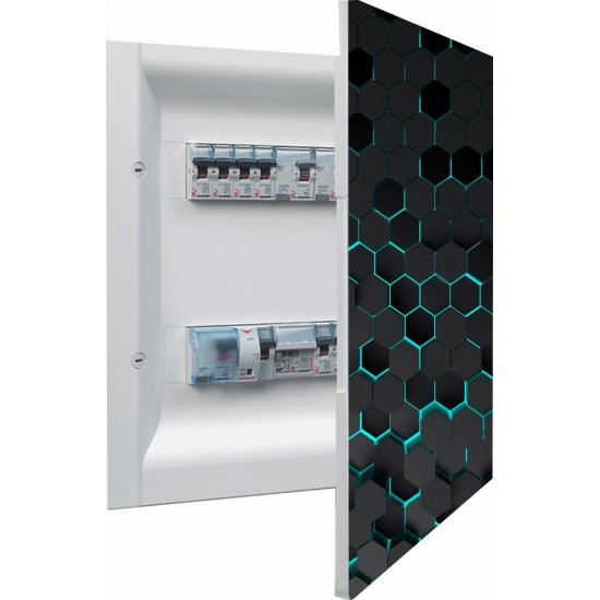 Αυτοκόλλητο Ηλεκτρολογικού πίνακα - Abstract 1