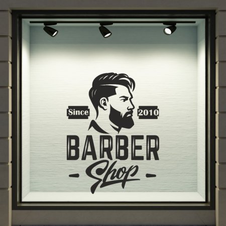 Αυτοκόλλητο Τοίχου - Barber Shop 23
