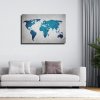 Πίνακας σε Καμβά - Παγκόσμιος χάρτης Πίνακας σε Καμβά - Παγκόσμιος χάρτης