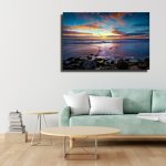 Πίνακας - Παραλία Σούρουπο