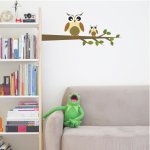 Children's Wall Sticker - Owl on branch