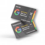 Nfc Tap Or scan QR Code Κάρτα αξιολογήσεων Google