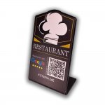 Nfc Tap Or scan QR Code επιτραπέζιo σταντ αξιολογήσεων Google - Εστιατόρια