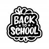 Αυτοκόλλητο Βιτρίνας - Τοίχου - Back to school 3 Αυτοκόλλητο Βιτρίνας - Τοίχου - Back to school 3