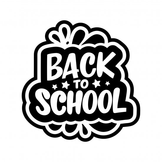 Αυτοκόλλητο Βιτρίνας - Τοίχου - Back to school 3 Αυτοκόλλητο Βιτρίνας - Τοίχου - Back to school 3