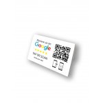 Nfc Tap Or scan QR Code επιτραπέζιo σταντ αξιολογήσεων Google διπλής όψης