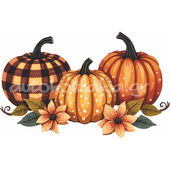 Αυτοκόλλητο βιτρίνας - Φθινιπωρινό 40