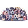 Αυτοκόλλητο Εκπτώσεων - Black Friday