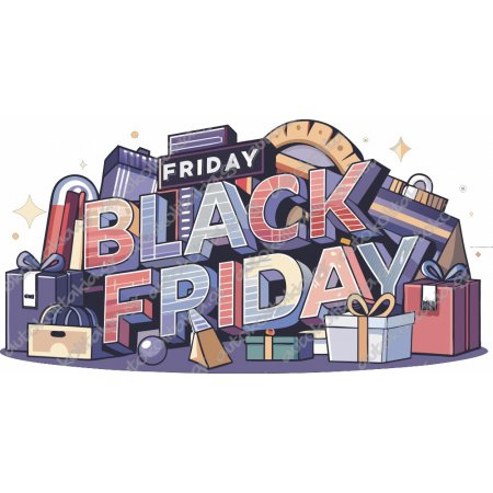 Αυτοκόλλητο Εκπτώσεων - Black Friday Αυτοκόλλητο Εκπτώσεων - Black Friday