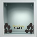 Αυτοκόλλητο Εκπτώσεων - Black Friday (3 stickers set) 