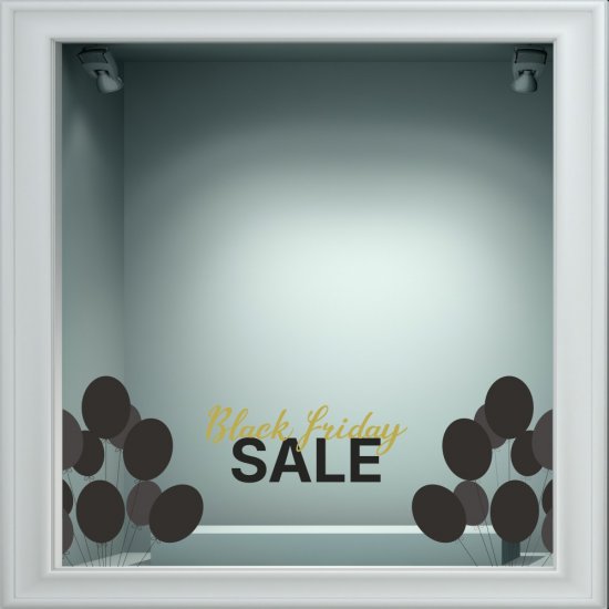 Αυτοκόλλητο Εκπτώσεων - Black Friday (3 stickers set) Αυτοκόλλητο Εκπτώσεων - Black Friday (3 stickers set)