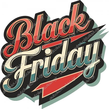 Αυτοκόλλητο Εκπτώσεων - Black Friday 112 Αυτοκόλλητο Εκπτώσεων - Black Friday 112