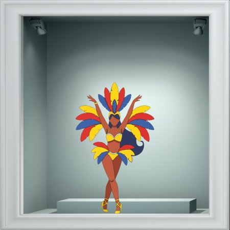 Αποκριάτικο Αυτοκόλλητο - Αποκριάτικο 34