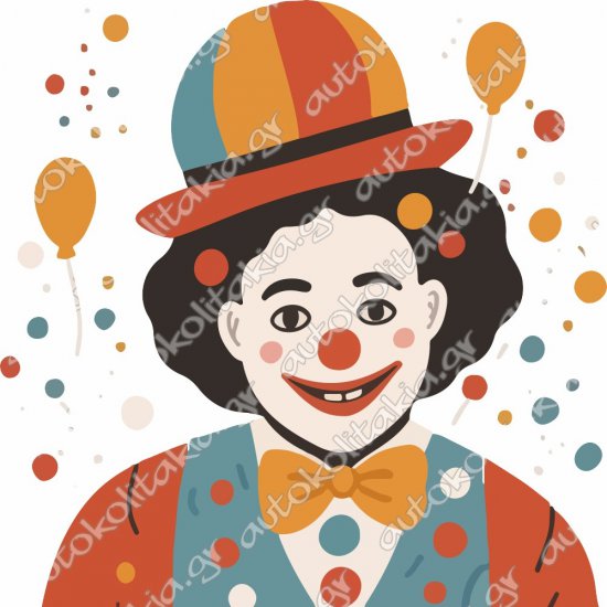 Αποκριάτικο Αυτοκόλλητο - Καλές Αποκριές 42