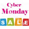 Αυτοκόλλητο Εκπτώσεων - Cyber Monday 3