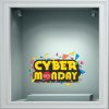 Αυτοκόλλητο Εκπτώσεων - Cyber Monday 5