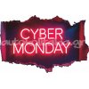 Αυτοκόλλητο Εκπτώσεων - Cyber Monday 9