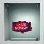 Αυτοκόλλητο Εκπτώσεων - Cyber Monday 9