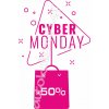 Αυτοκόλλητο Εκπτώσεων - Cyber Monday 14