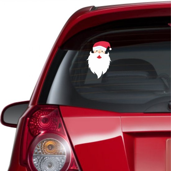 Car Sticker - Santa Claus