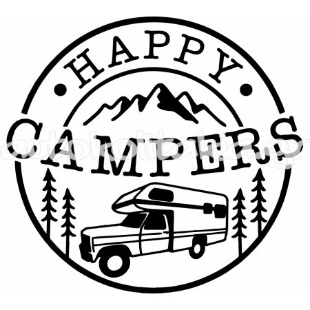 Αυτοκόλλητο αυτοκινήτου - Κάμπινγκ 6