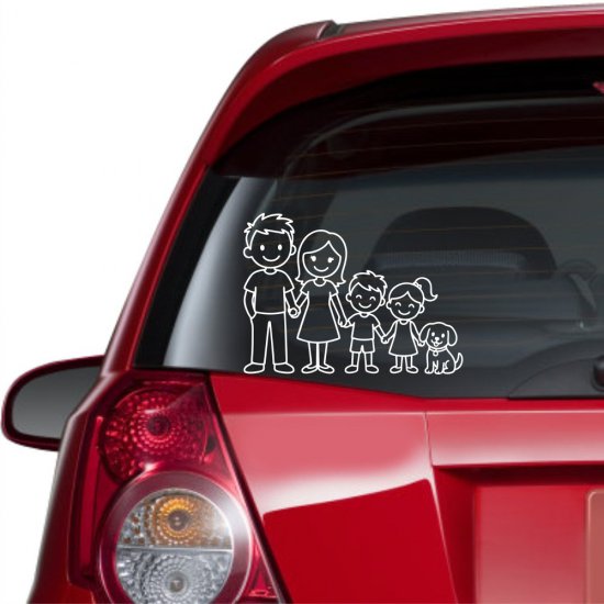 Car Sticker - Family on Board Car Sticker - Family on Board