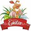 Αυτοκόλλητο Βιτρίνας - Happy Easter 2 Αυτοκόλλητο Βιτρίνας - Happy Easter 2