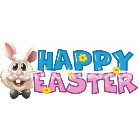 Αυτοκόλλητο Βιτρίνας - Πασχαλινό 35