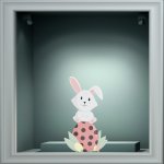 Αυτοκόλλητο Βιτρίνας - Πασχαλινό 50