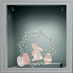 Αυτοκόλλητο Βιτρίνας - Πασχαλινό 37