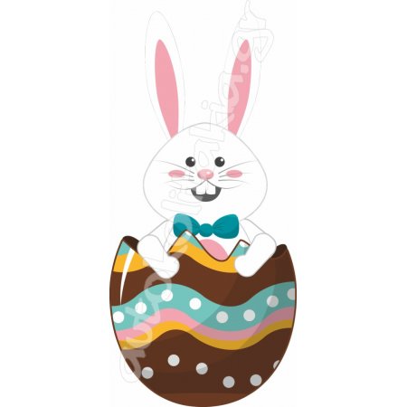 Αυτοκόλλητο Βιτρίνας - Πασχαλινό 55