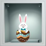 Αυτοκόλλητο Βιτρίνας - Πασχαλινό 55