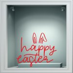 Αυτοκόλλητο Βιτρίνας - Πασχαλινό 59