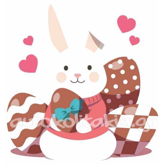 Αυτοκόλλητο Βιτρίνας - Πασχαλινό 46