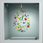 Αυτοκόλλητο Βιτρίνας - Πασχαλινό 54