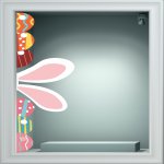 Αυτοκόλλητο Βιτρίνας - Πασχαλινό 56